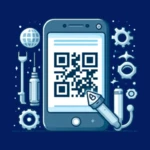 qr code scanner android application logo